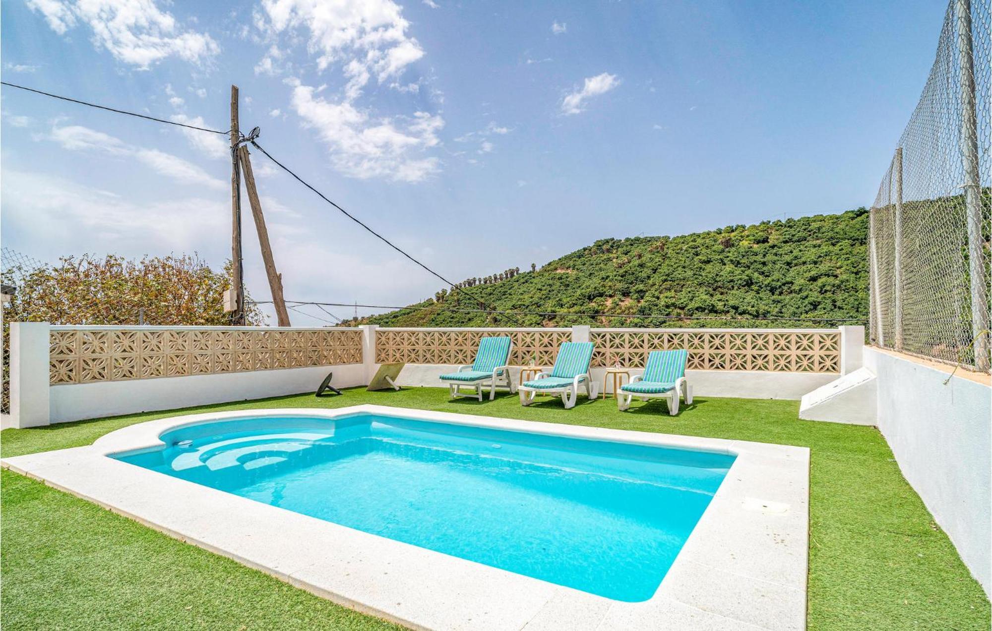 Gorgeous Home In Cajiz With Wifi Cajís Екстериор снимка