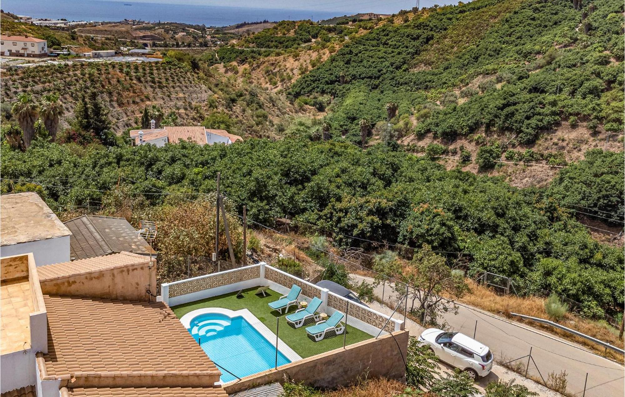 Gorgeous Home In Cajiz With Wifi Cajís Екстериор снимка